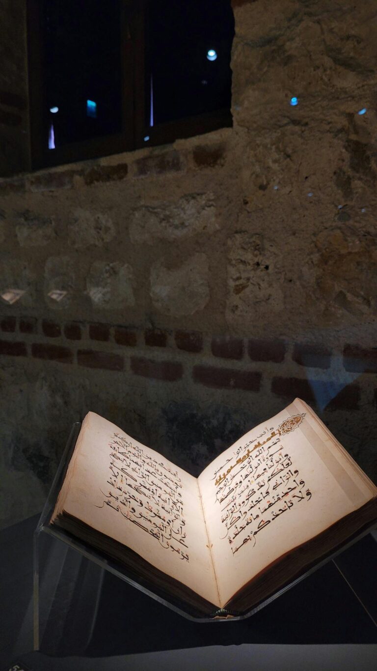 Illuminated Open Book